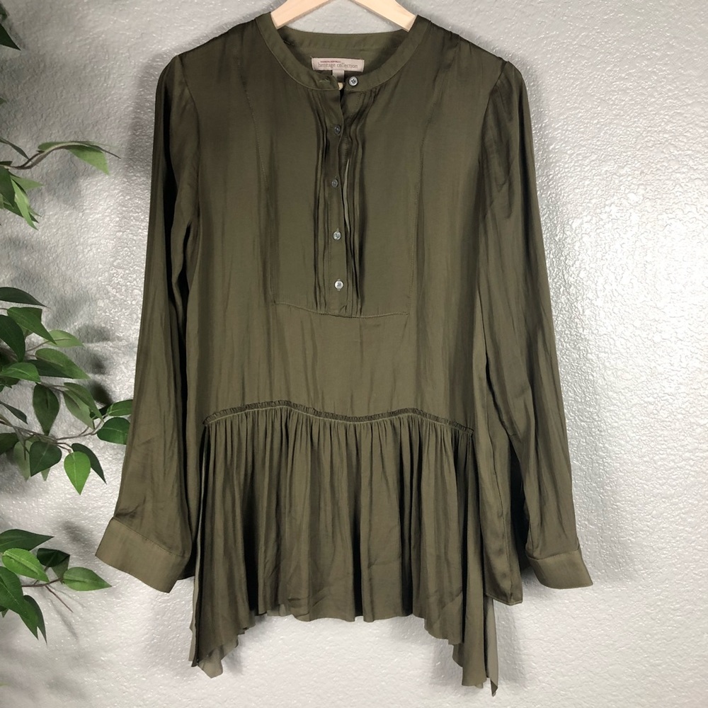 Banana Republic Heritage Collection Green Tunic